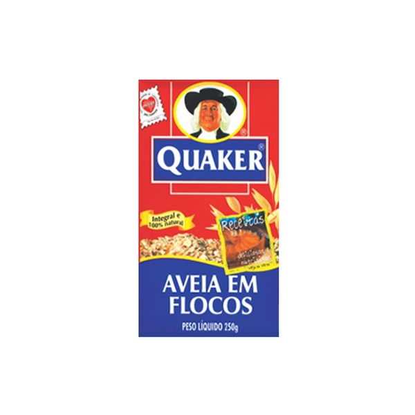 aveia em flocos quaker